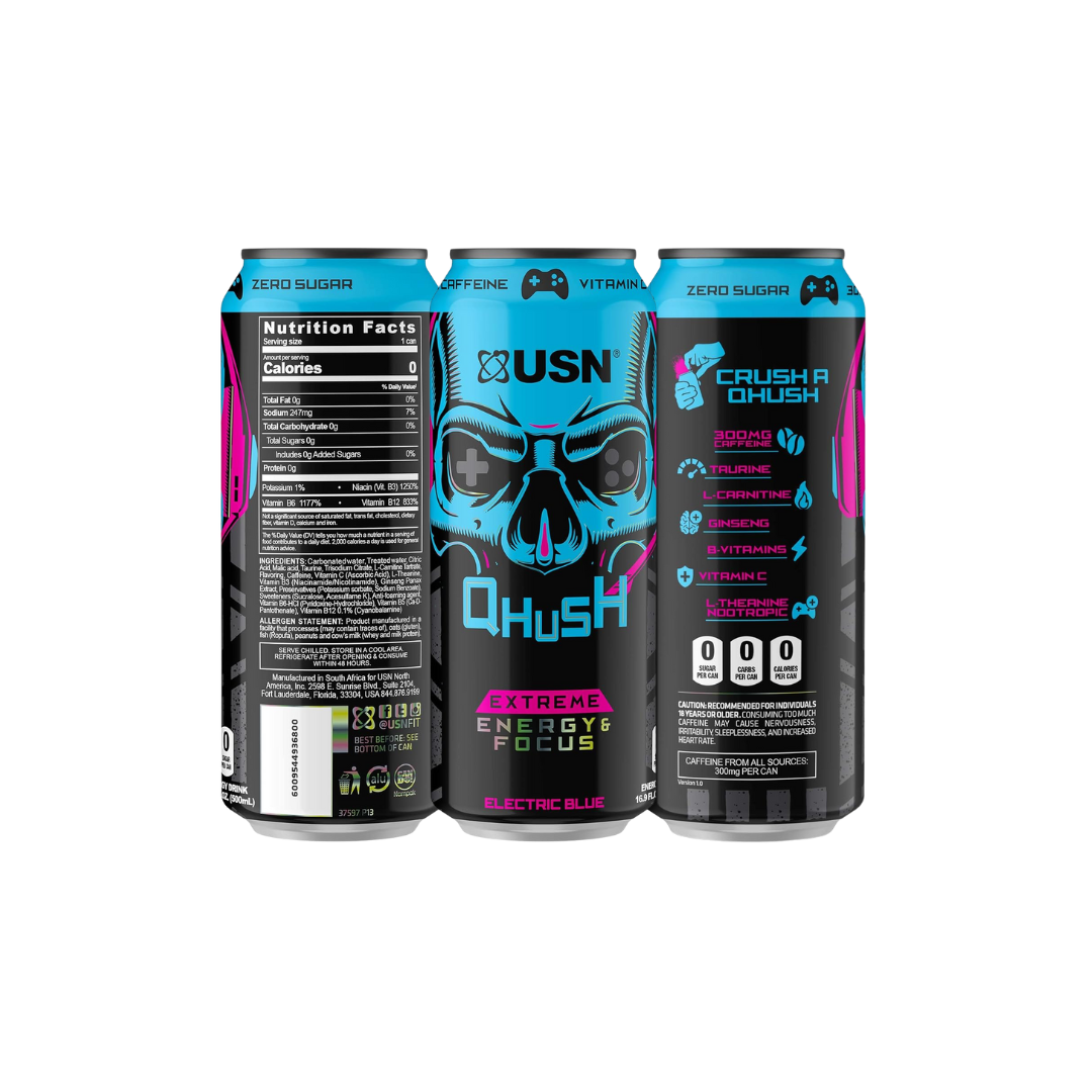 USN QHUSH 12x500ml Gaming (Litchi)