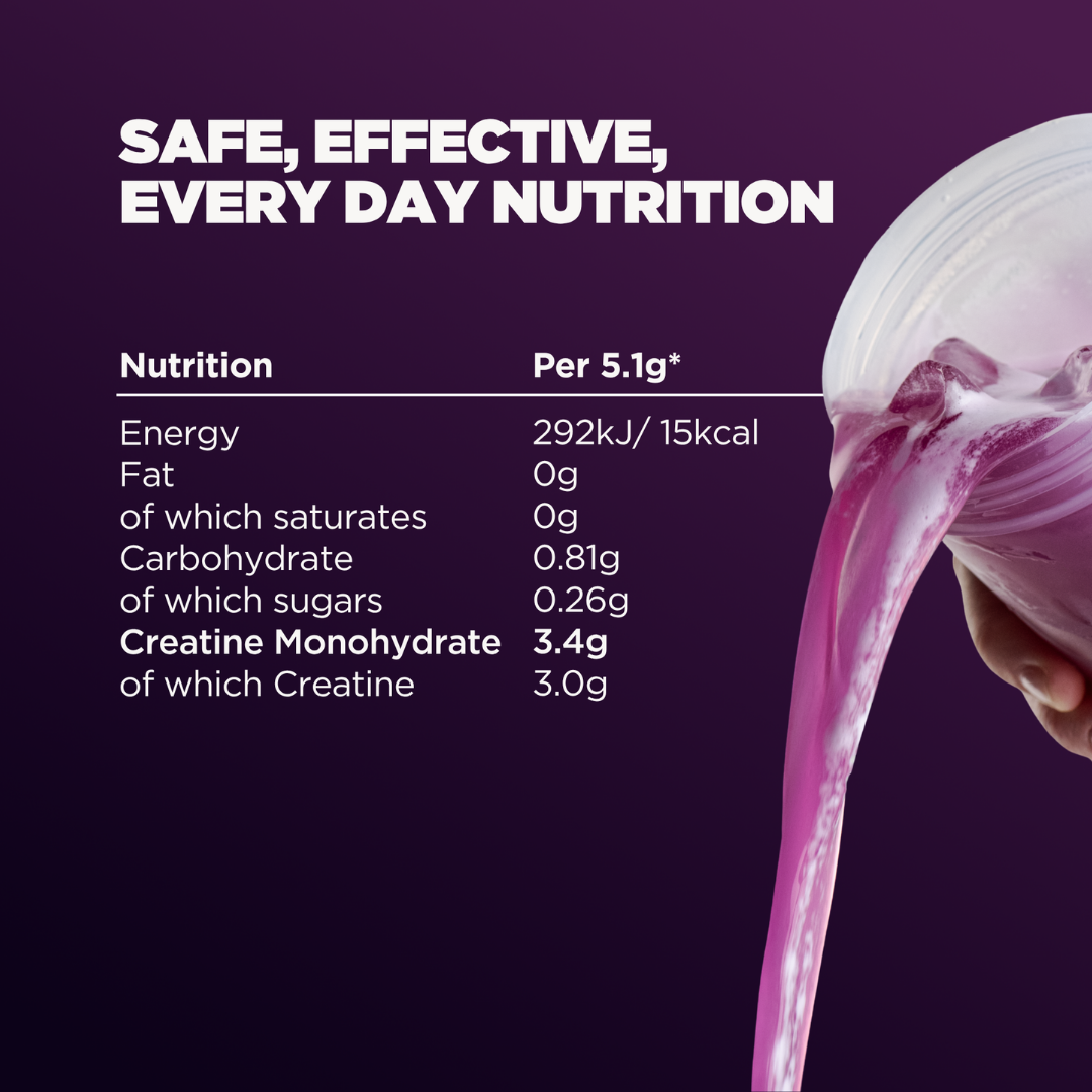 MyProtein Impact Creatine 255g Vimto