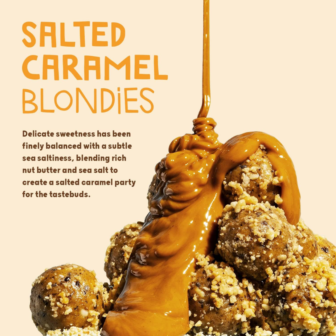 The Protein Ball Co Keto Ball Snack 20x25g Salted Caramel Blondies