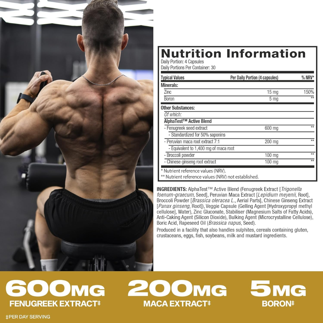 Muscletech Alpha Test 120 Caps