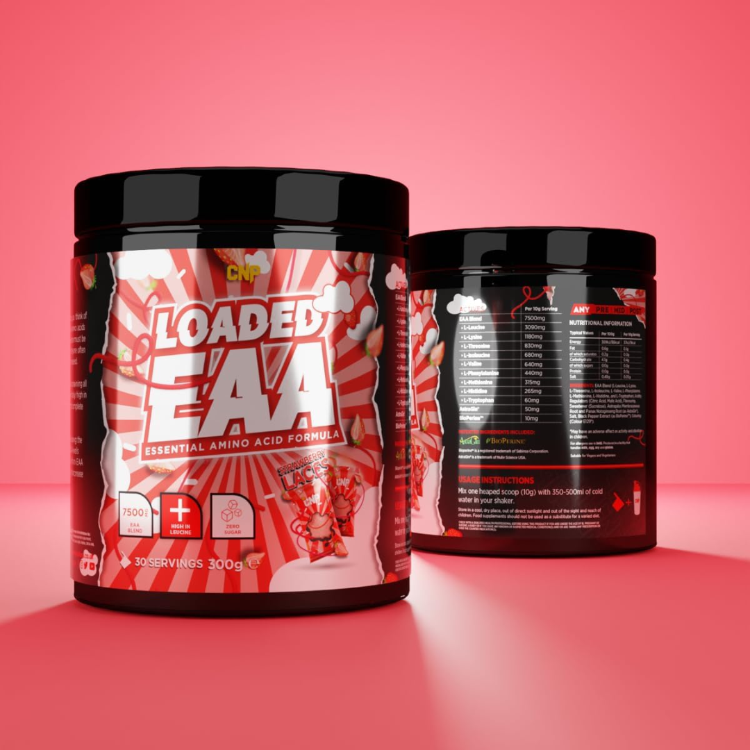 CNP Loaded EAA 300g Strawberry Laces