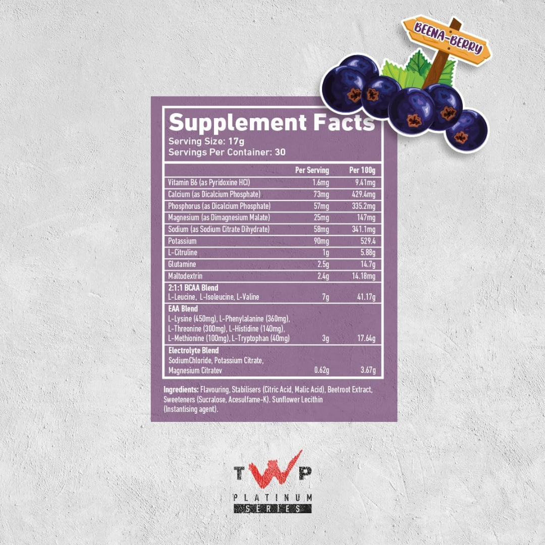 TWP Endure 510g Beena Berry