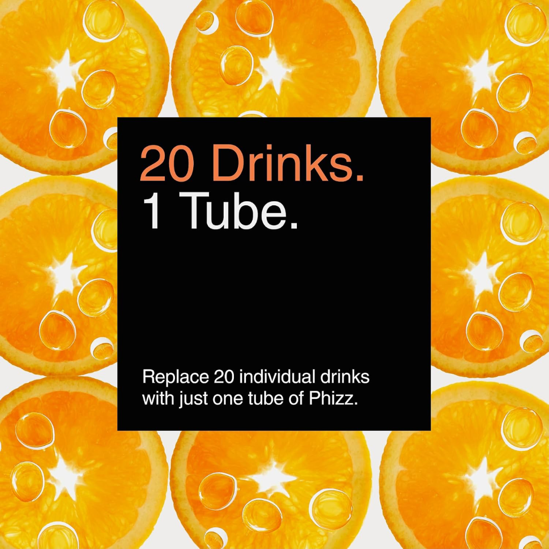 Phizz Daily Energy 12x20 Tabs Orange