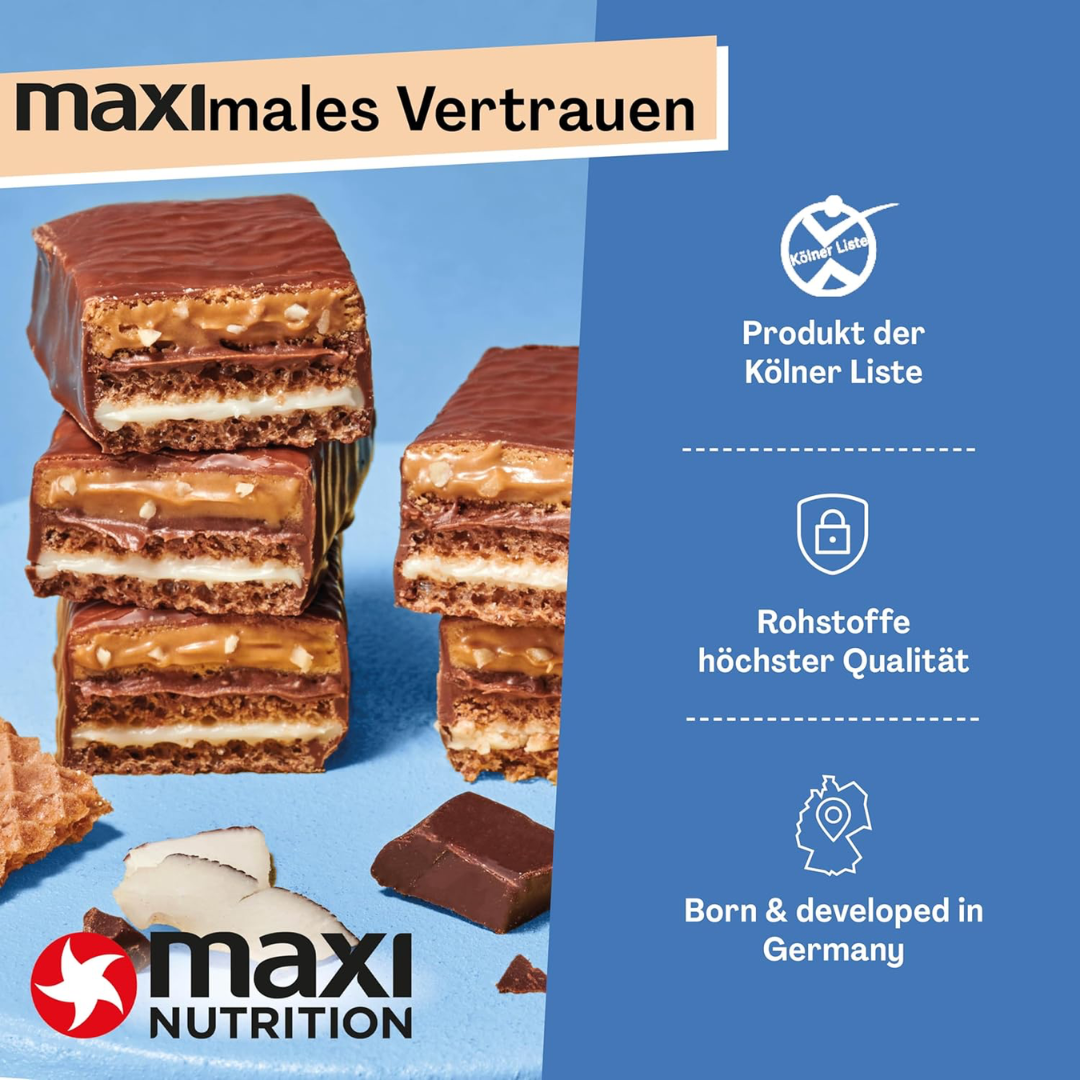 MaxiNutrition Protein Waffle Bar 12x40g Milk & Coconut