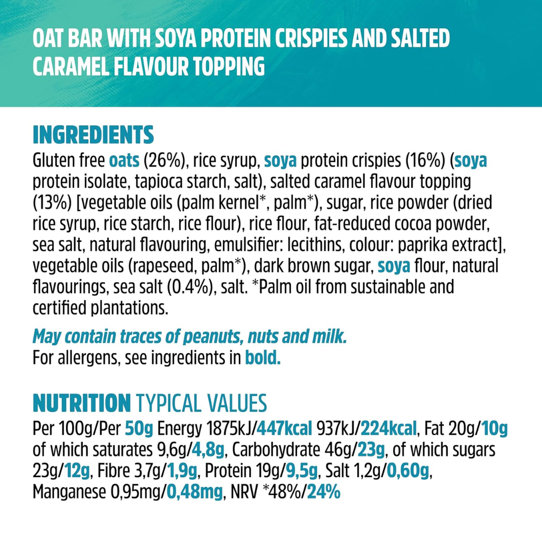 Trek Protein Flapjack 16x50g Salted Caramel