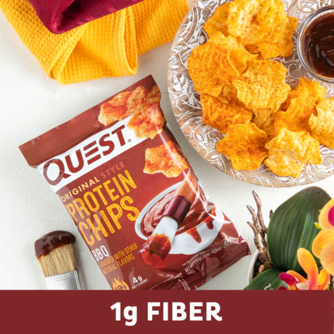 Quest Nutrition Protein Chips 8x32g BBQ