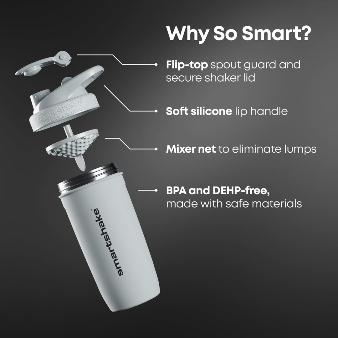 SmartShake Reforce Steel Shaker 900ml DC Wonderwoman