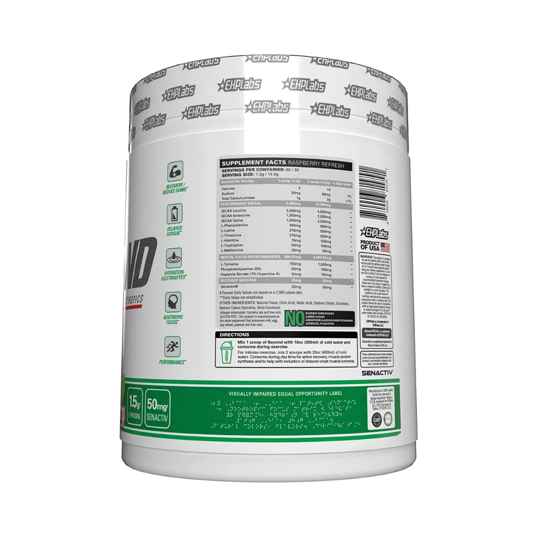 EHP Labs Beyond BCAA EAA 438g Kiwi Strawberry