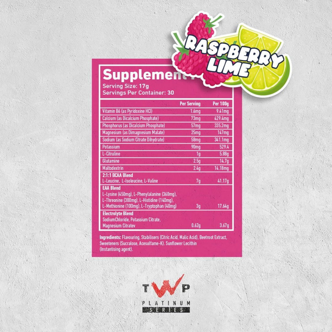 TWP Endure 510g Raspberry Lime