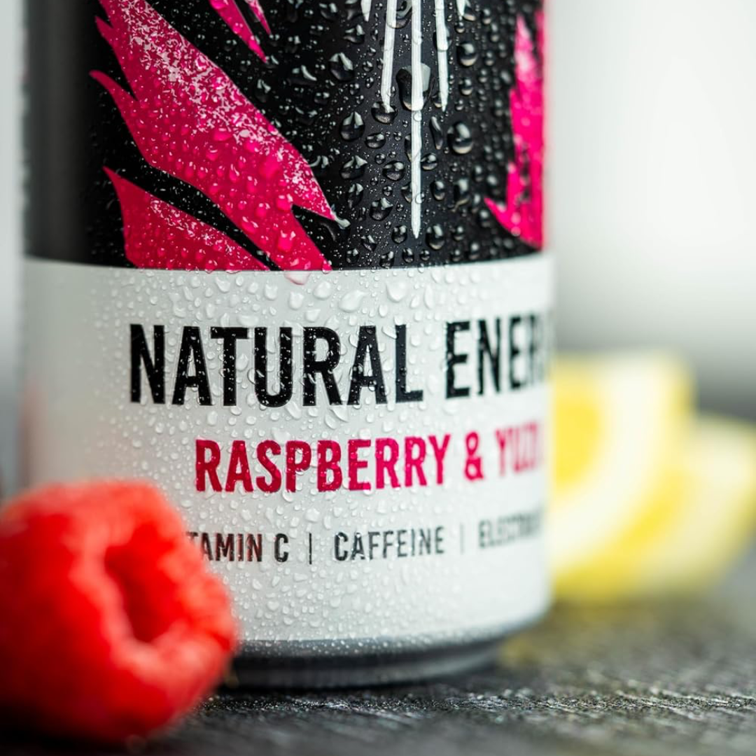 Tenzing Natural Energy 12x330ml Raspberry & Yuzu
