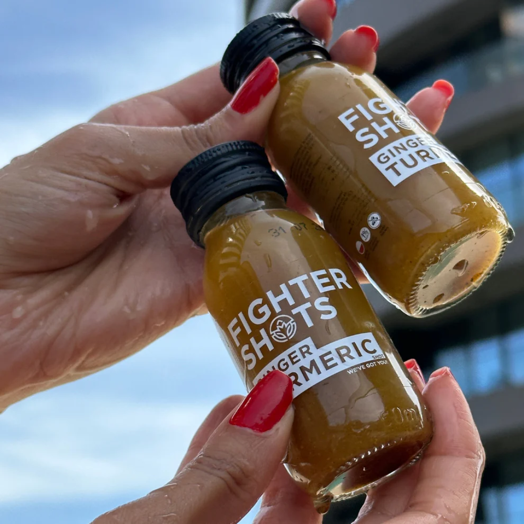 Fighter Shots 12x60ml Ginger Turmeric