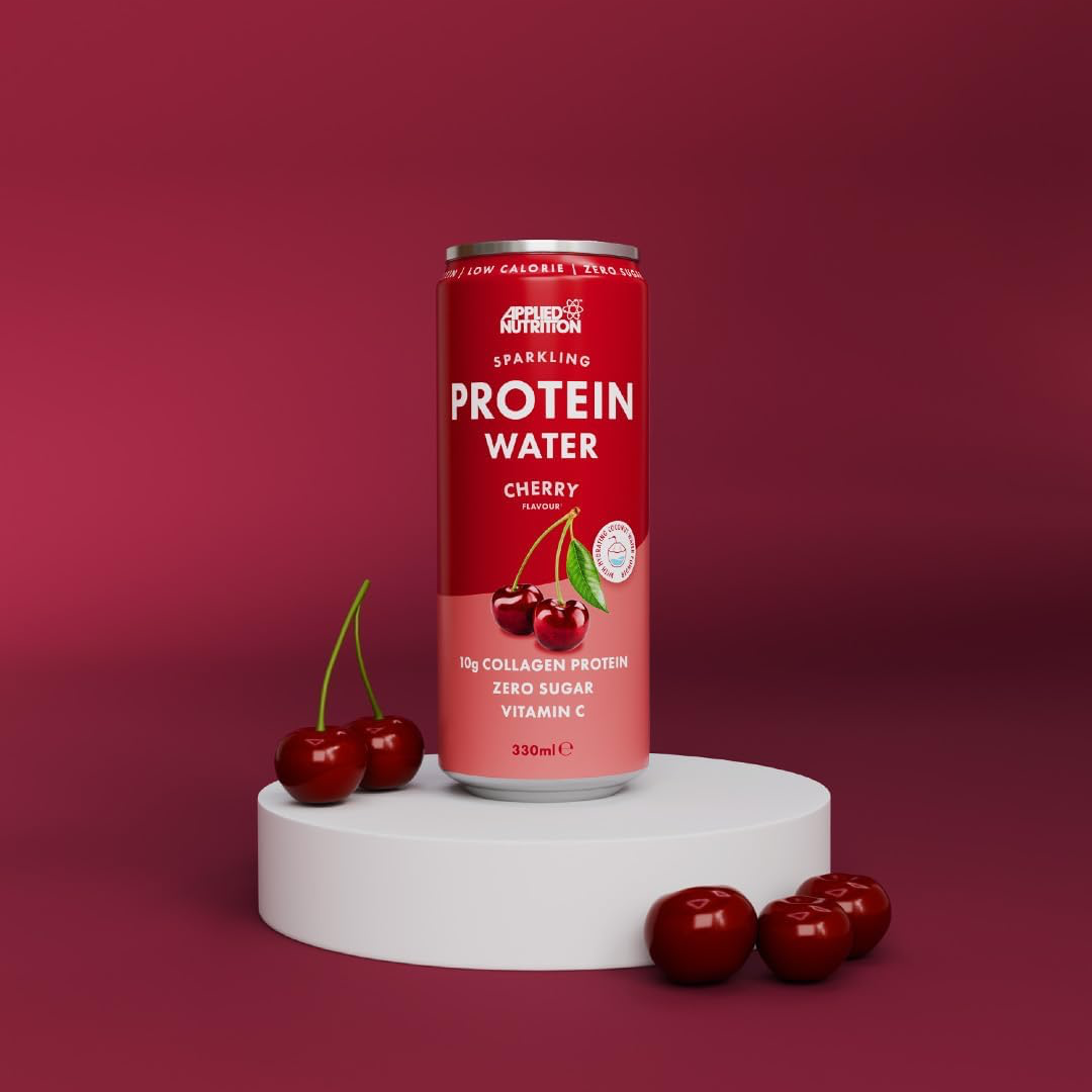 Applied Nutrition Sparkling Protein Water 12x330ml Cherry