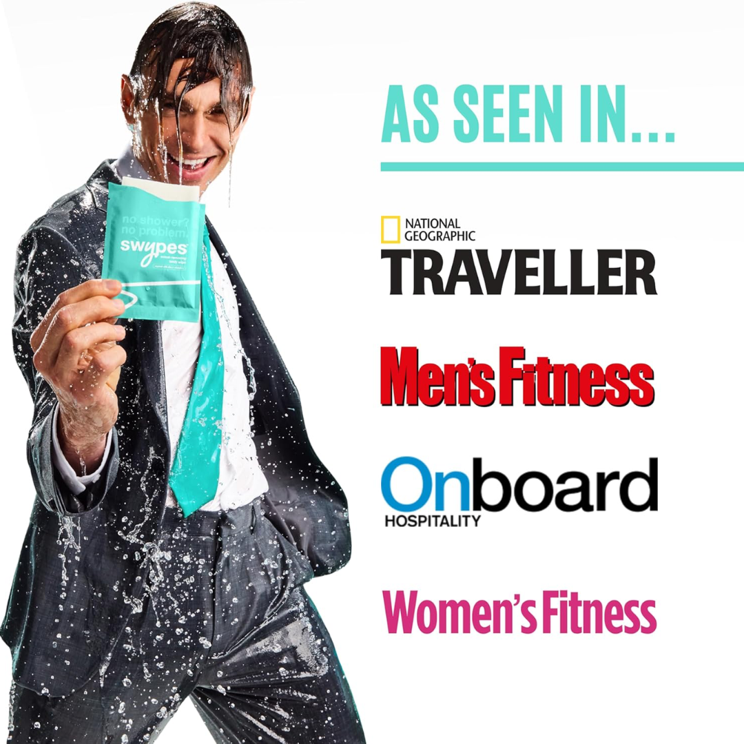 Swypes All Over Body Wipes 3 Sachets