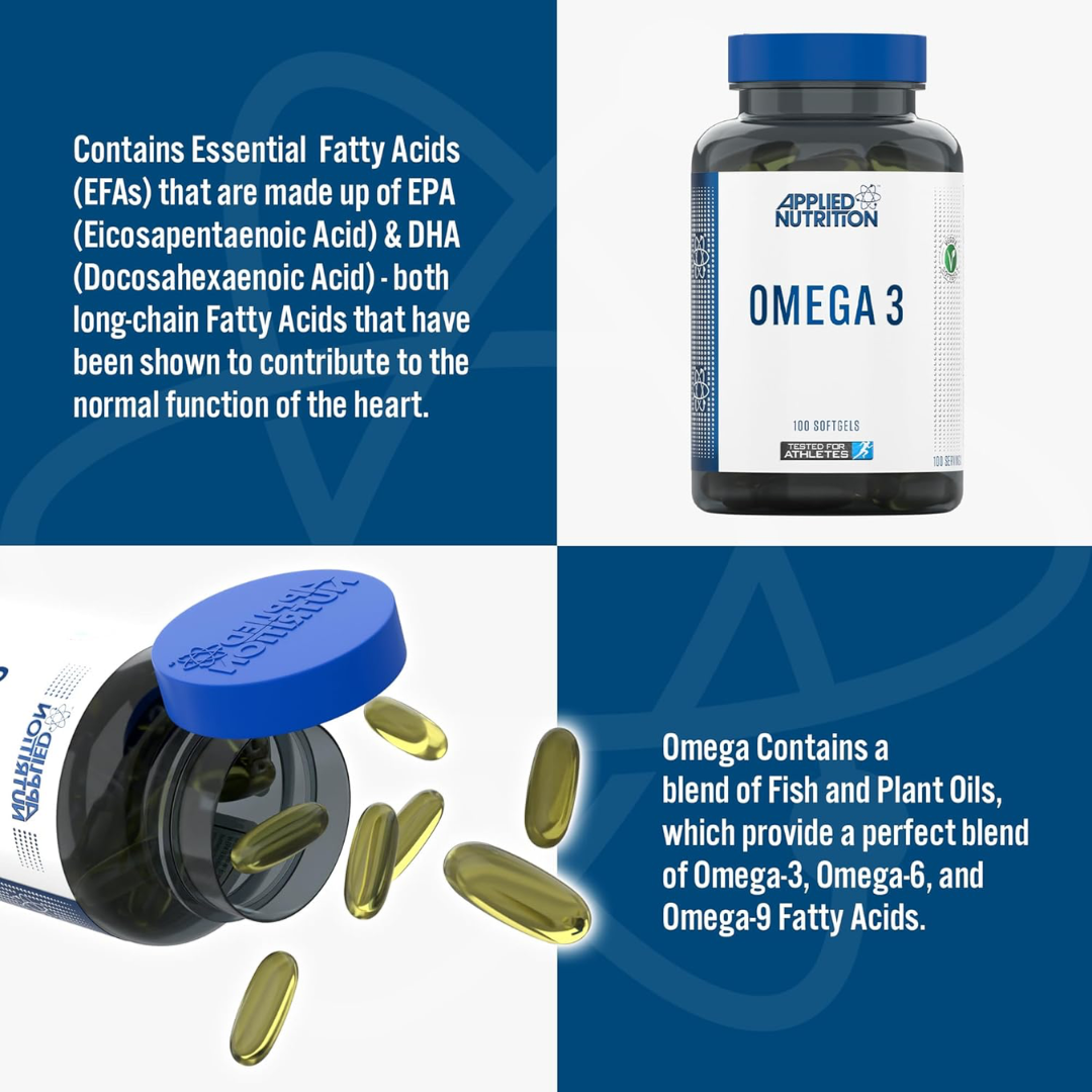 Applied Nutrition Omega 100 Softgels