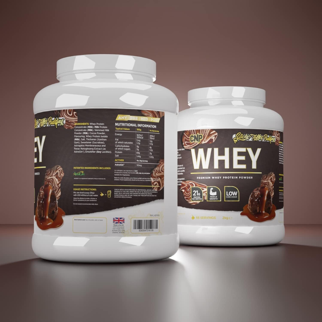 CNP Whey 2kg Sticky Toffee Pudding