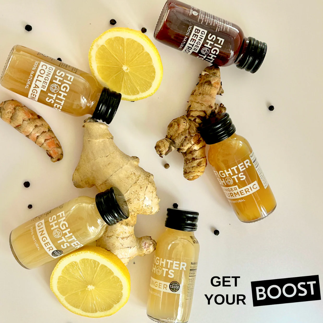 Fighter Shots 12x60ml Ginger