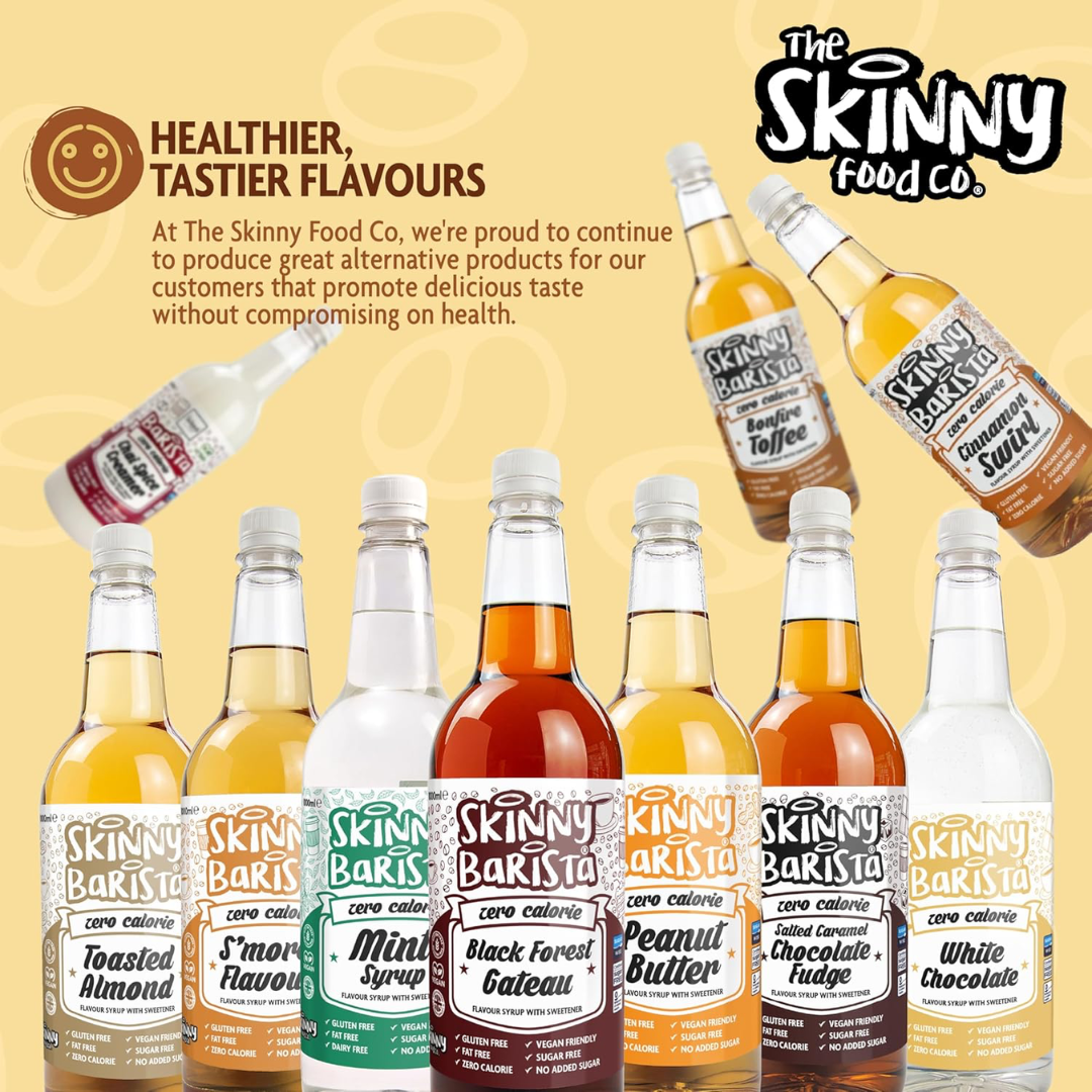 The Skinny Food Co Skinny Barista Zero Calorie Coffee Syrup 1000ml Tiramisu (Limited Edition)