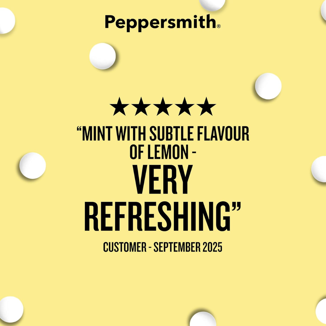 Peppersmith Mints 12x15g Lemon Mint