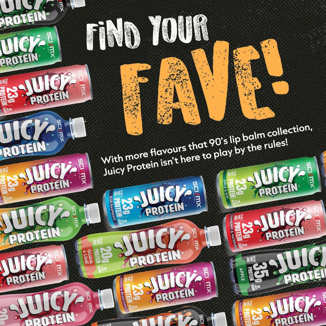 Sci-Mx Juicy Protein 12x330ml Strawberry & Watermelon