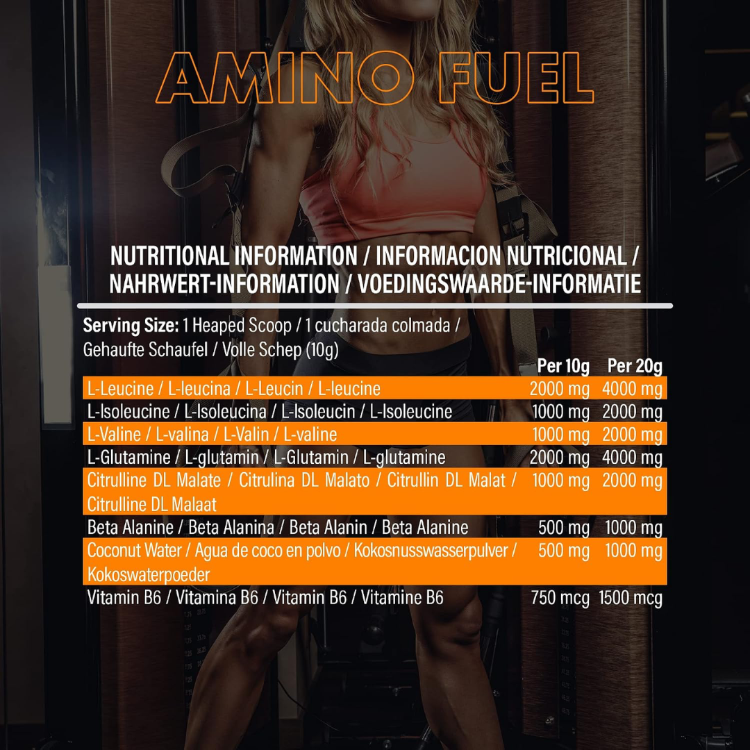 NXT Nutrition Amino Fuel 300g Orange