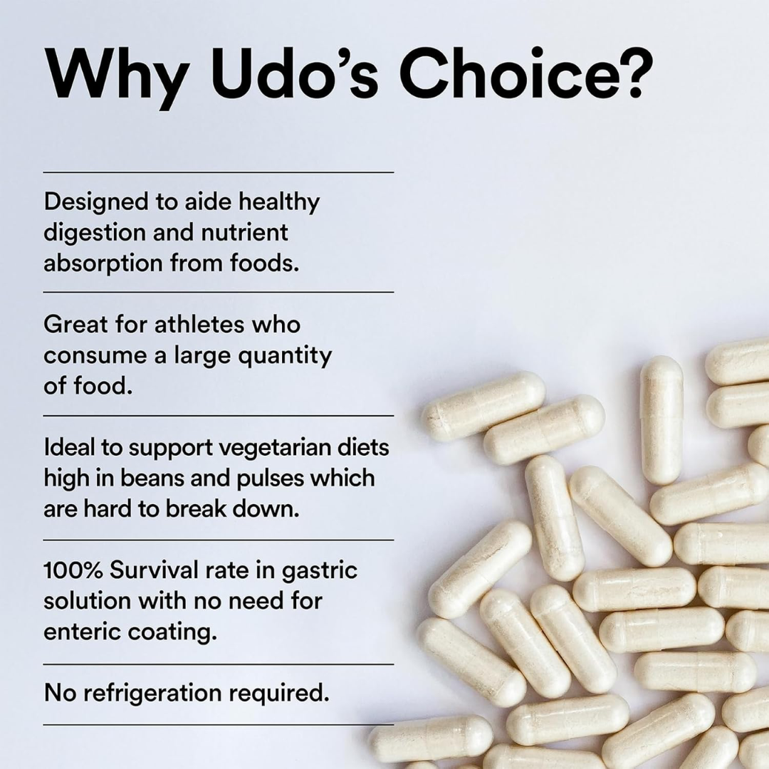 Udo's Choice Digestive Enzyme Blend 60 Caps