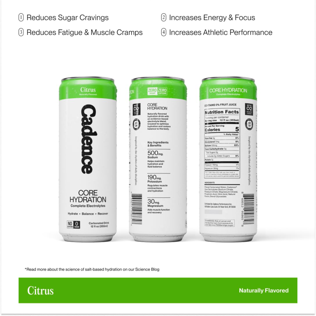 Cadence Can 12x335ml Citrus