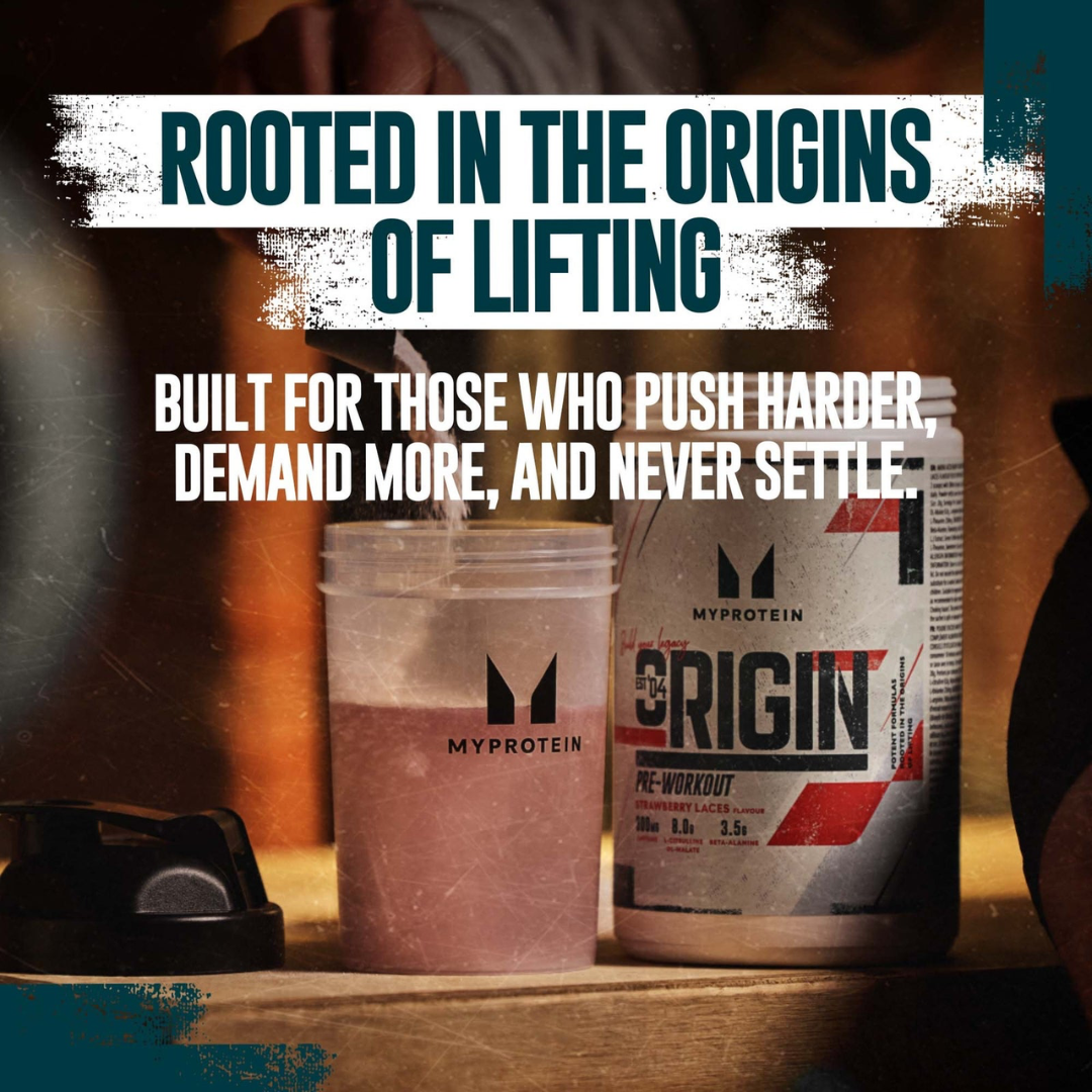 MyProtein Origin Pre-Workout Samples 20g Orange Mango