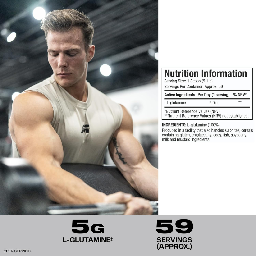 Muscletech Platinum 100% Glutamine 300g