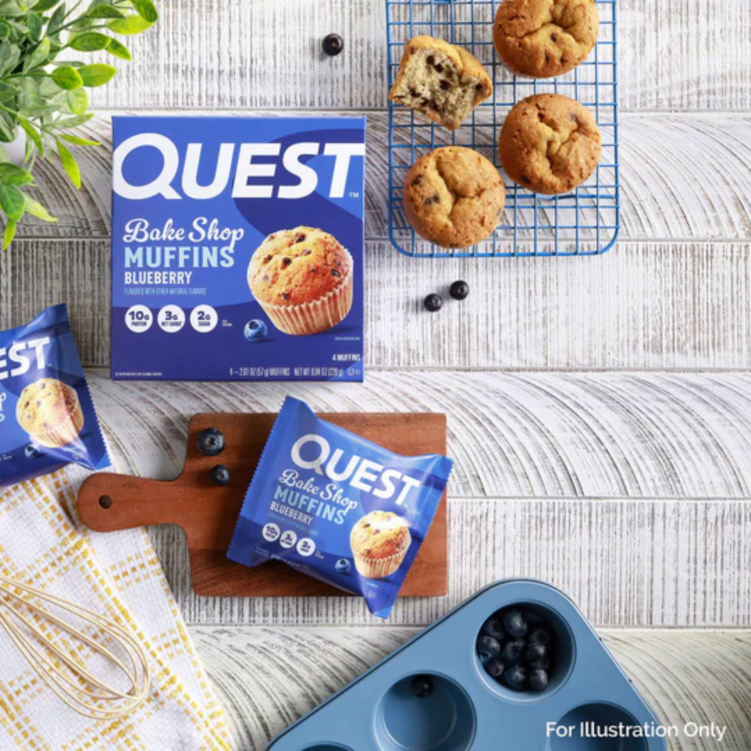 Quest Nutrition Bakeshop Muffin 8x57g Blueberry