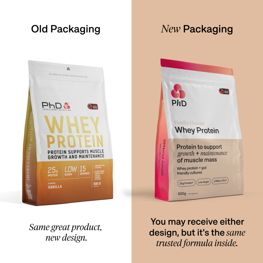 PhD Nutrition Powder Whey 1kg Vanilla