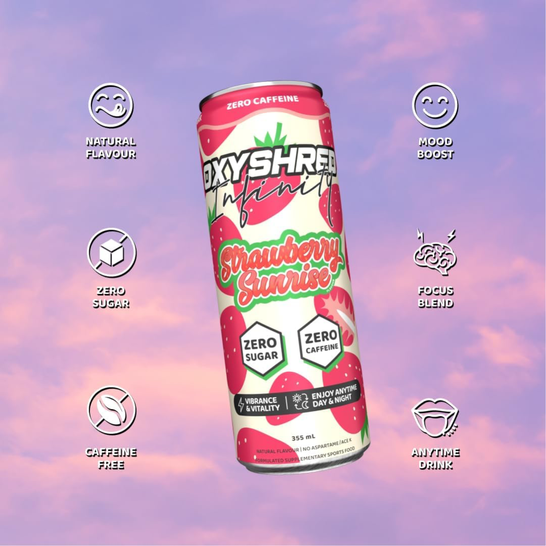 EHP Labs OxyShred Infinity RTD 12x355ml Strawberry Sunrise