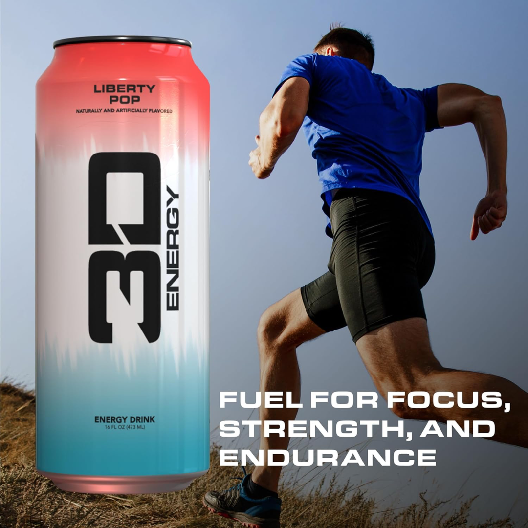 3D Energy Drink 12x473ml Liberty Pop