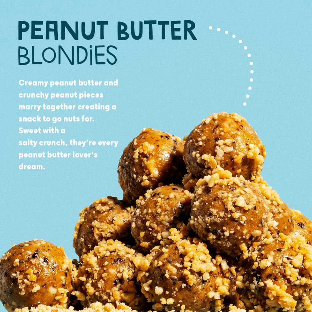 The Protein Ball Co Keto Ball Snack 20x25g Peanut Butter Blondies