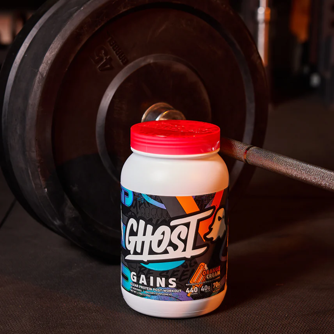 Ghost Clear Gains Protein 1230g Blue Raspberry