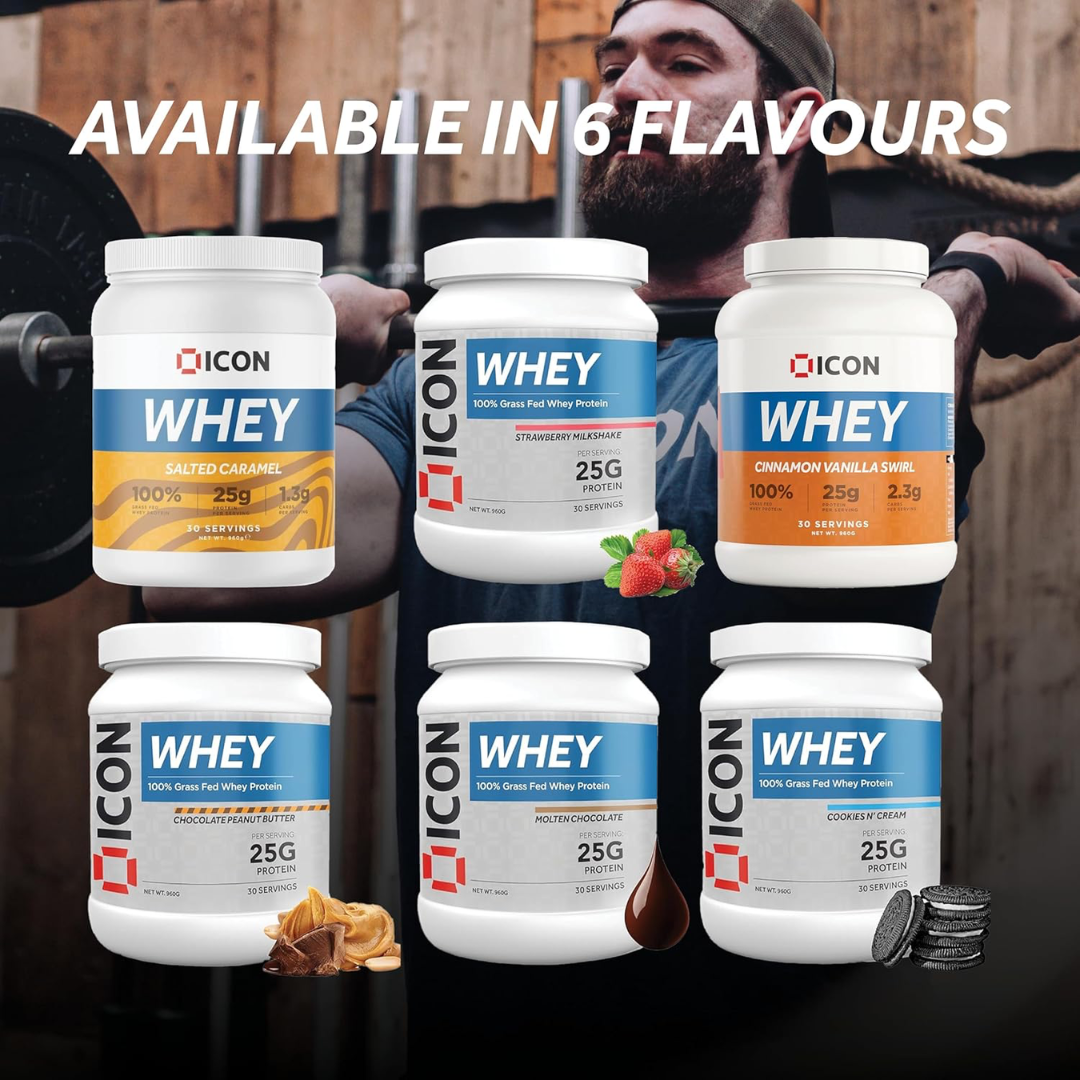 ICON Nutrition 100% Whey Protein 960g Chocolate Peanut Butter