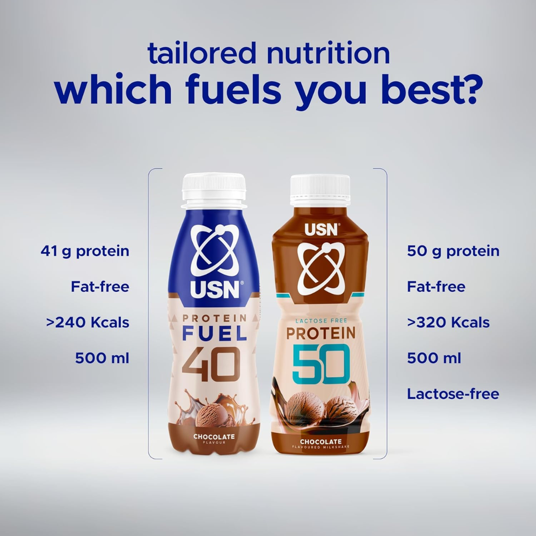USN Protein Fuel 40 RTD 6x500ml Chocolate