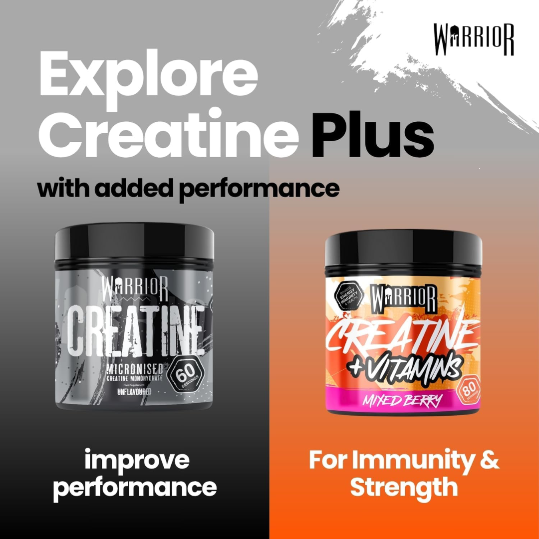 Warrior Creatine Plus Vitamins 360g Mixed Berry