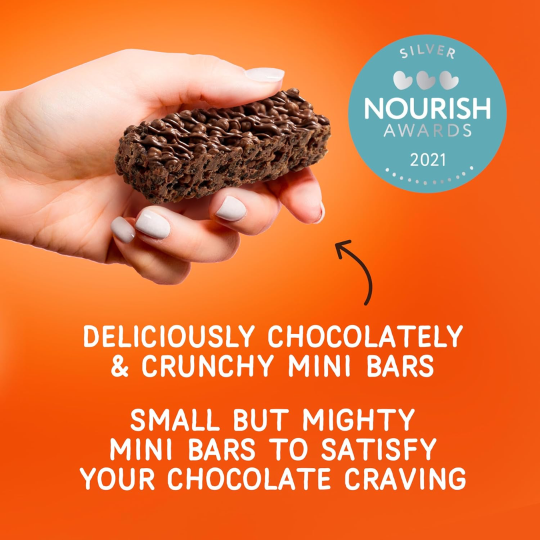 Fitbakes Crunch Bar 12x19g Choc Orange