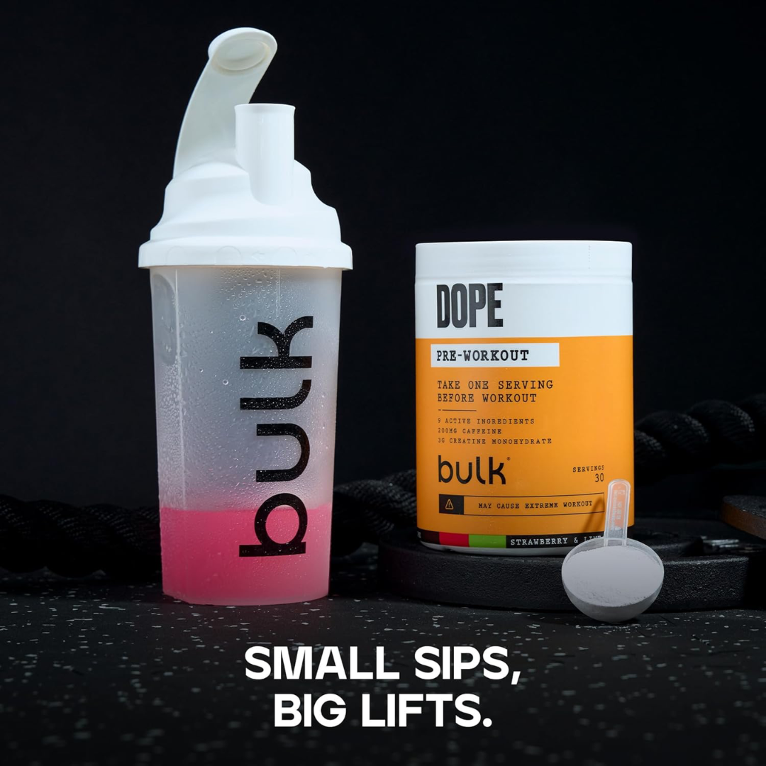 Bulk Dope Pre Workout 510g Strawberry & Lime