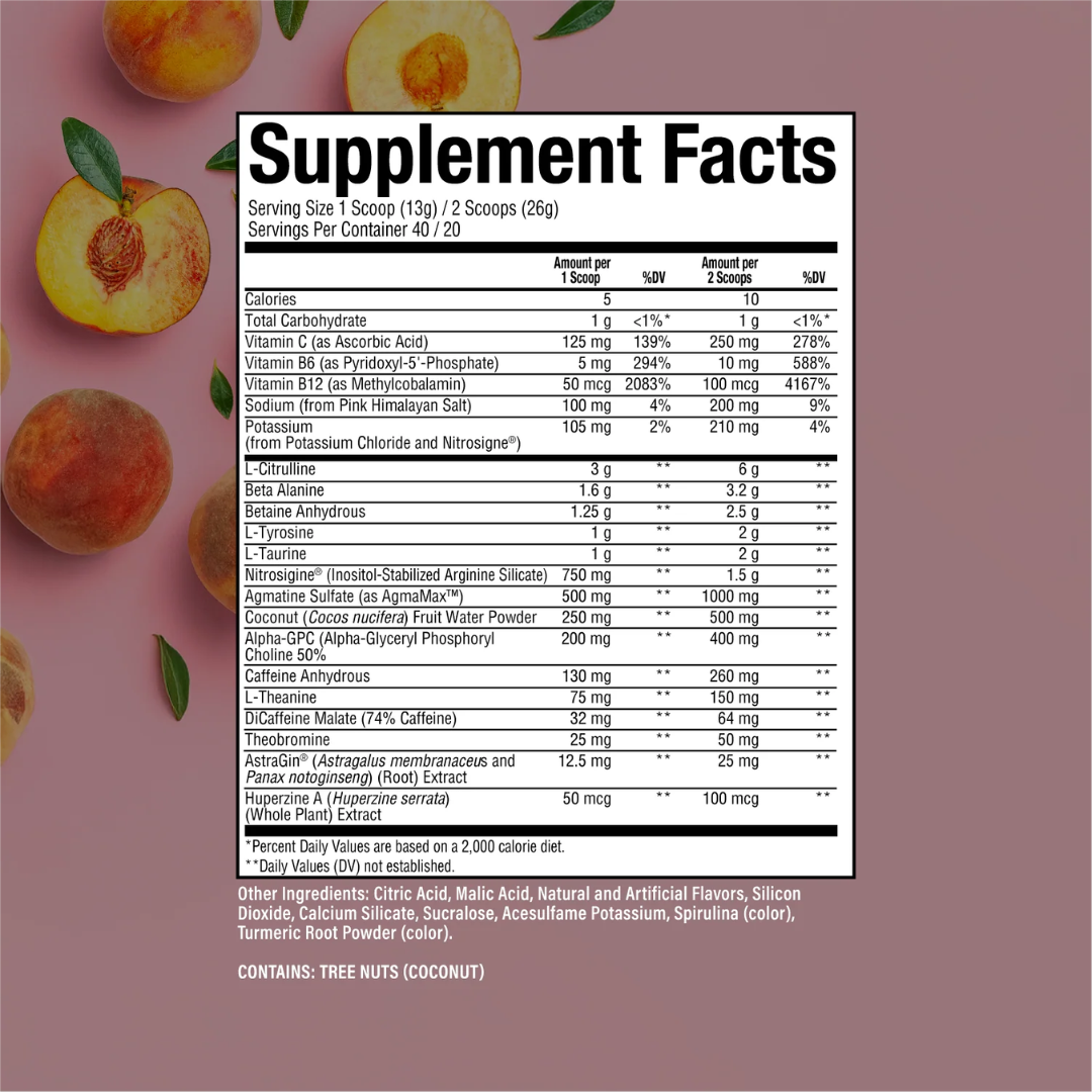 Raw Nutrition Thavage EU 520g Peach Bum