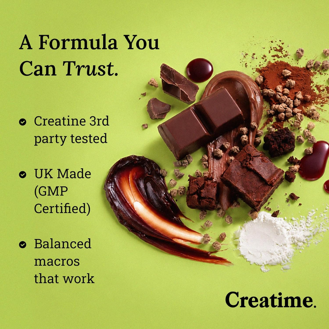 Creatime Creatine Protein Bar 12x50g Triple Choc