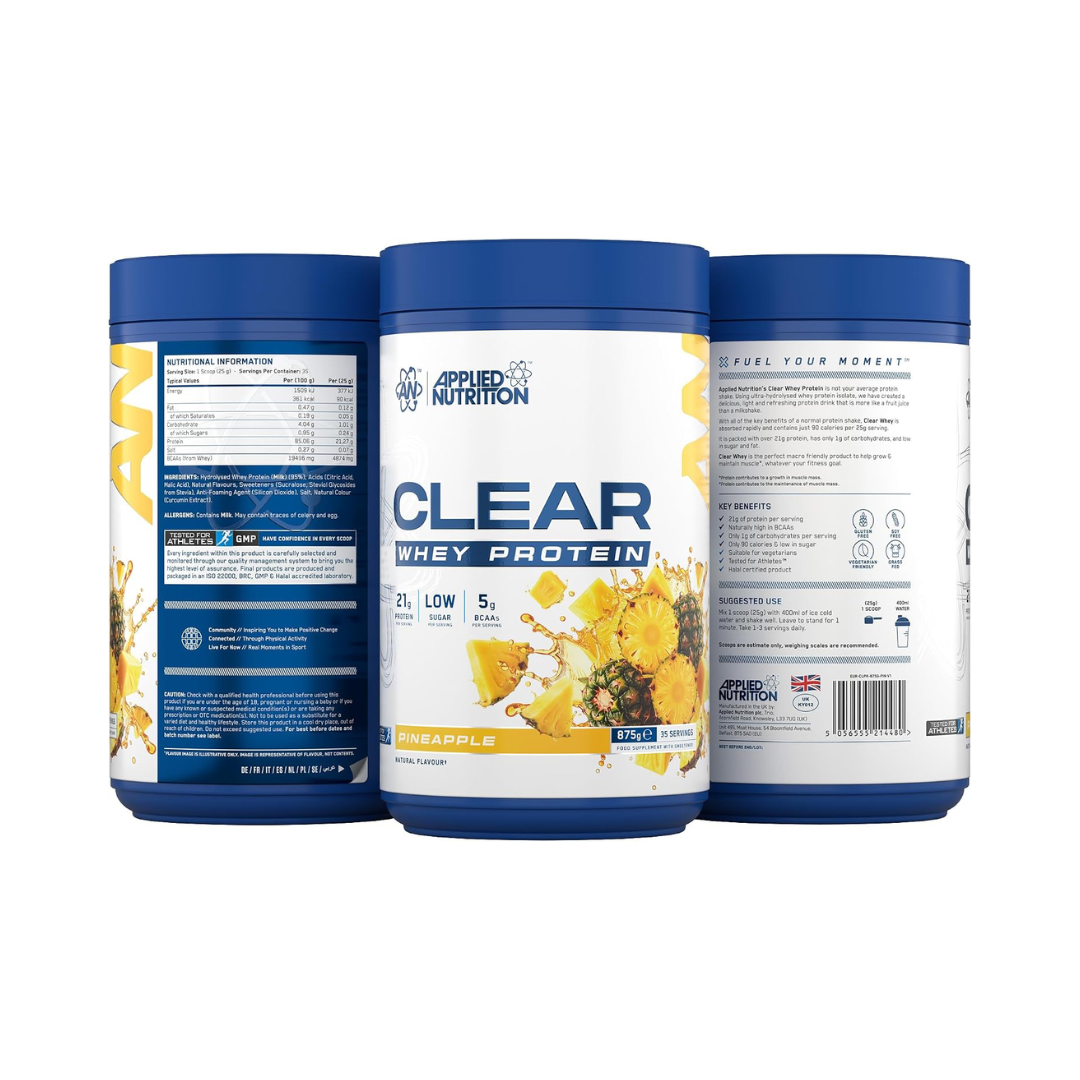 Applied Nutrition Clear Whey 875g Pineapple