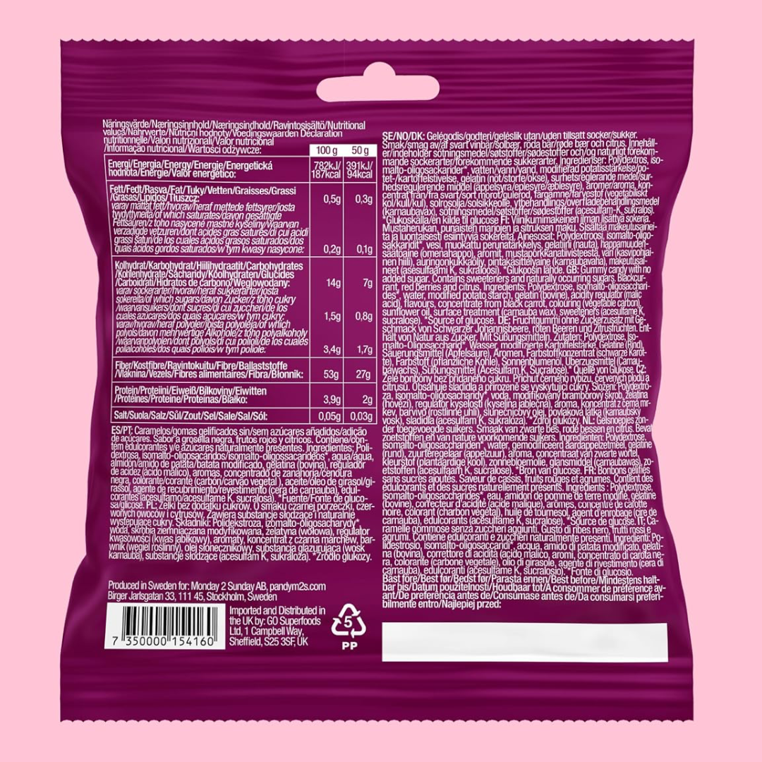 PANDY Candy 14x50g Winegums