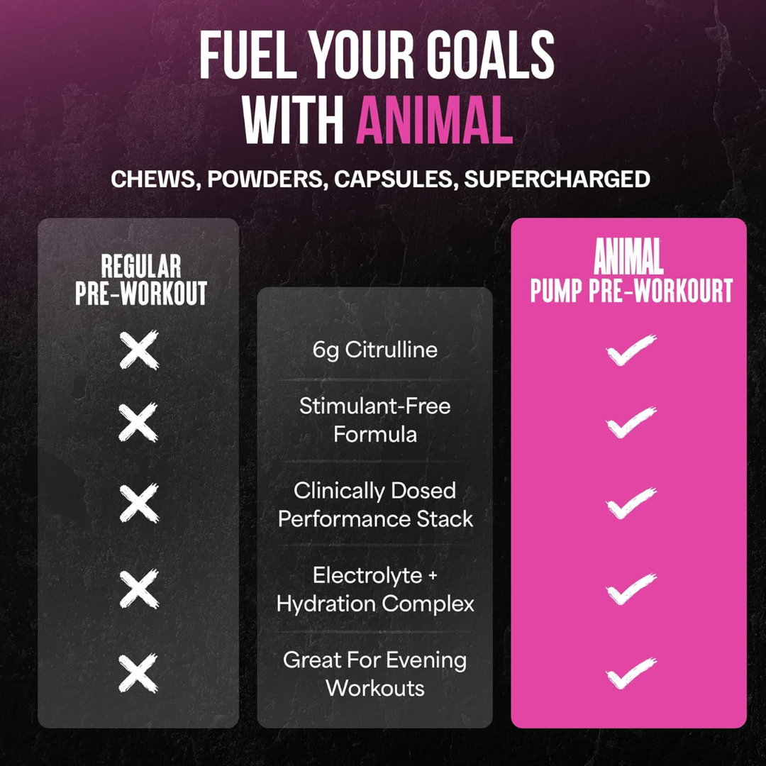 Animal Pump Non Stim 440g Dragon Berry