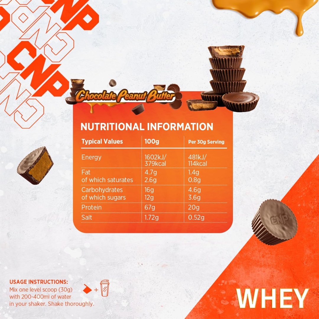 CNP Whey 900g Chocolate Peanut Butter