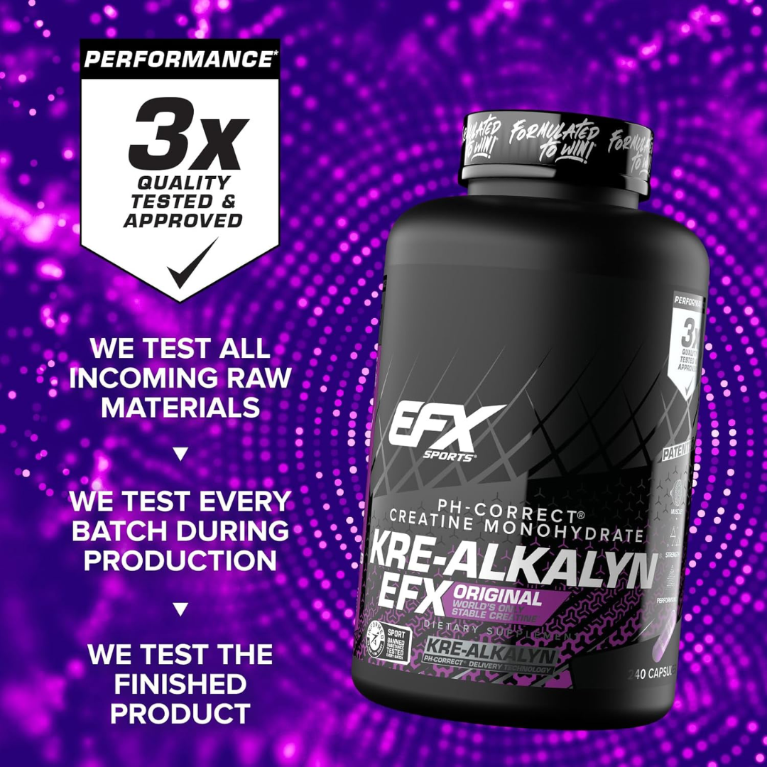 EFX Sports Kre-Alkalyn 120 Caps