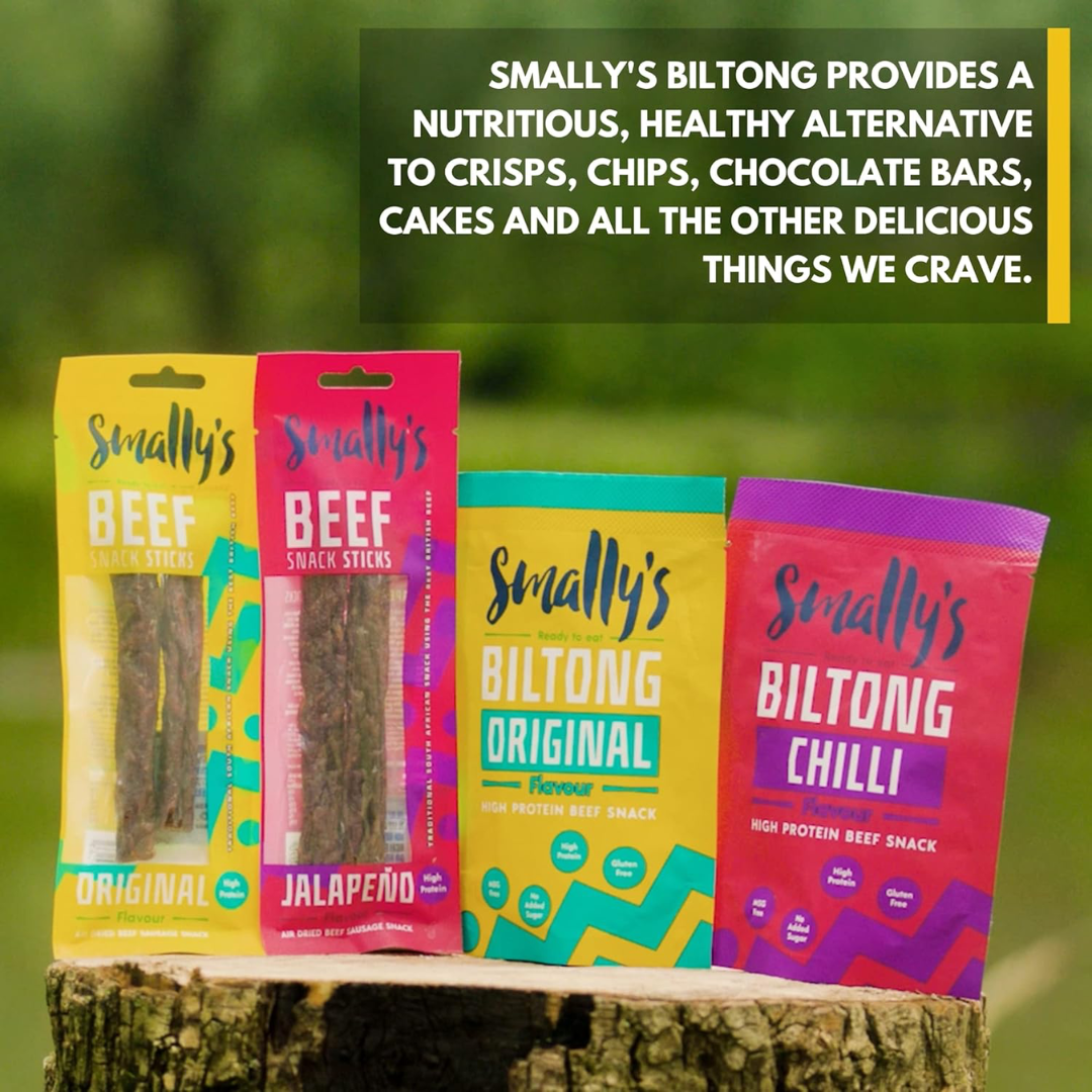 Smally's Beef Snack Sticks 15x40g Original