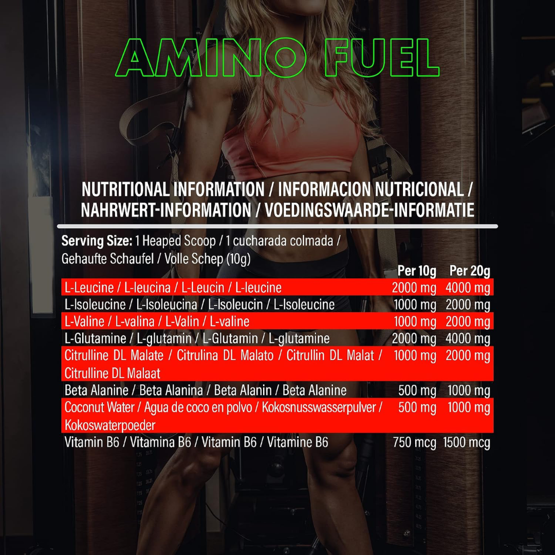 NXT Nutrition Amino Fuel 300g Strawberry Lime