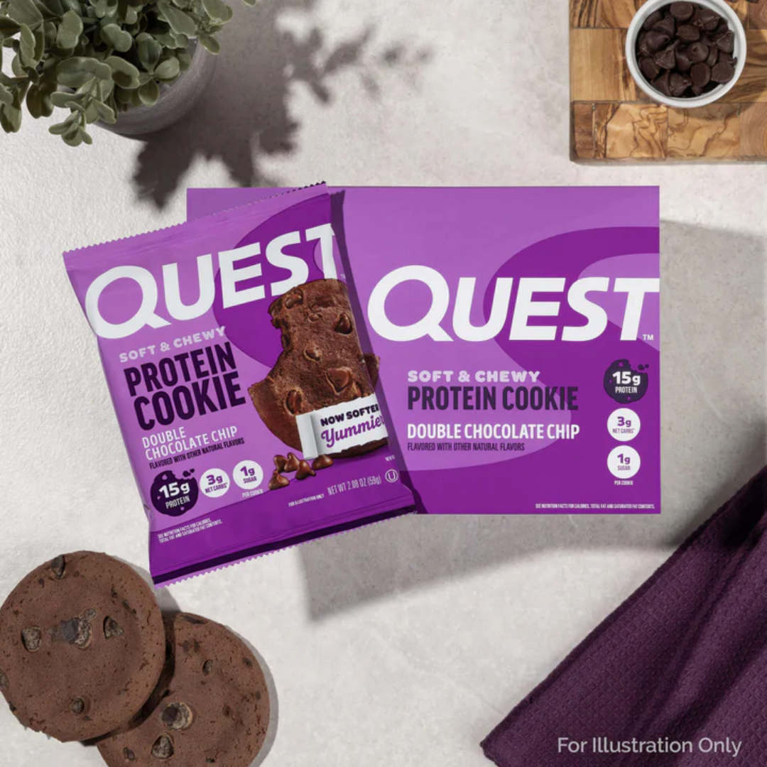 Quest Nutrition Cookie 12x59g Double Chocolate Chip