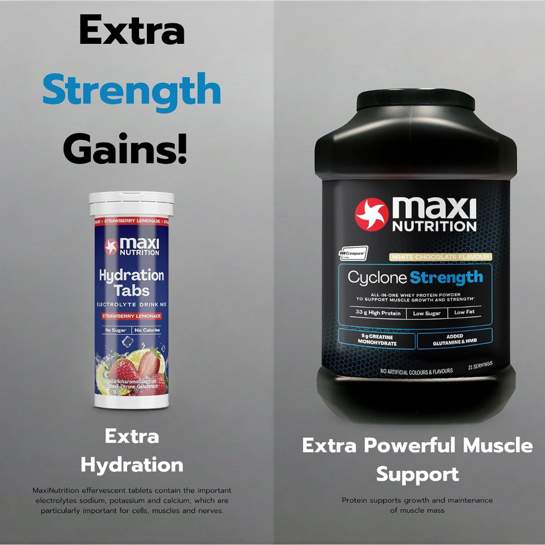MaxiNutrition Cyclone Powder 1260g - White Chocolate